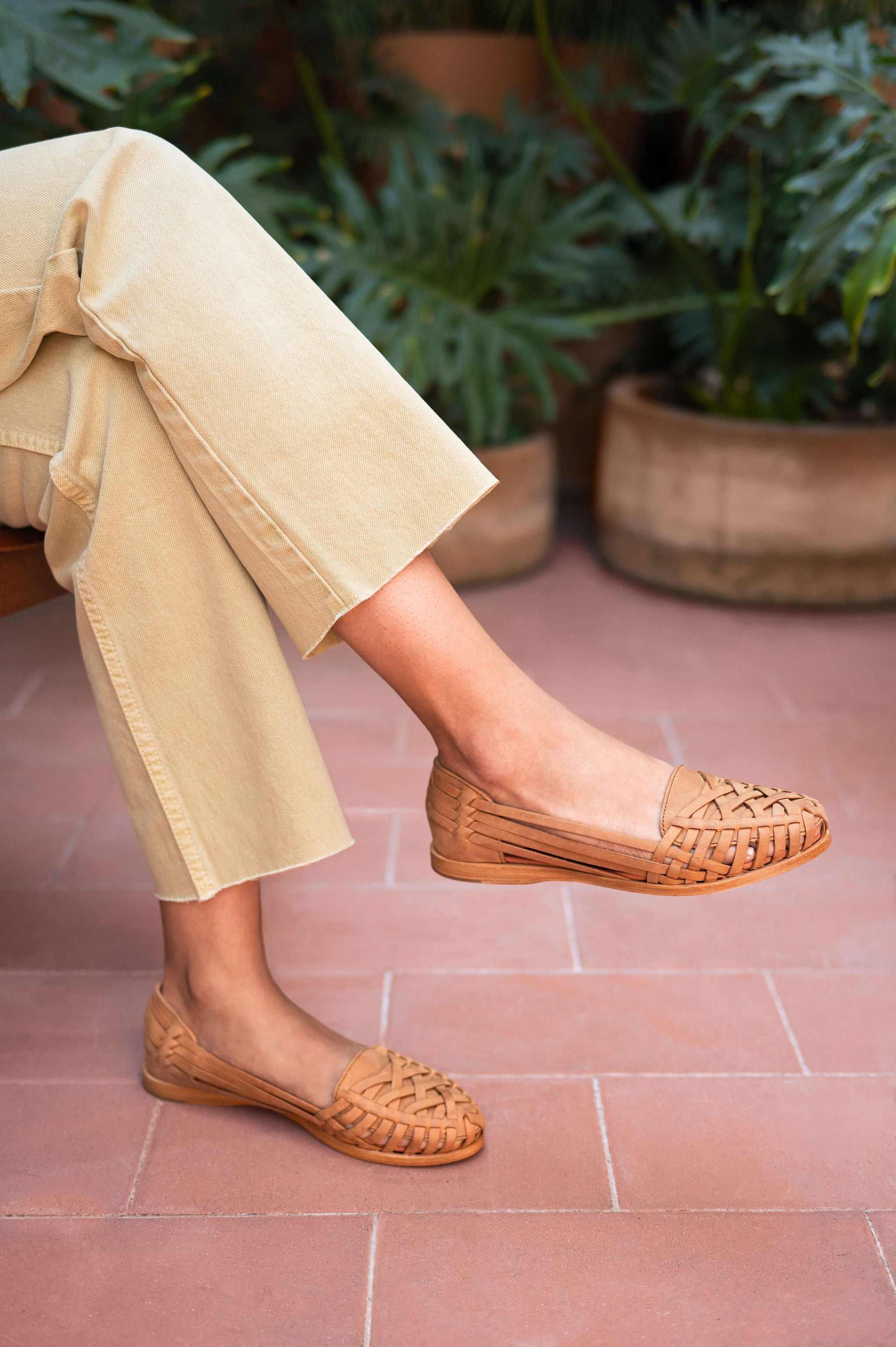 The Sahuayo - Tan | Storifootwear Mexican Huarache Sandal – Stori