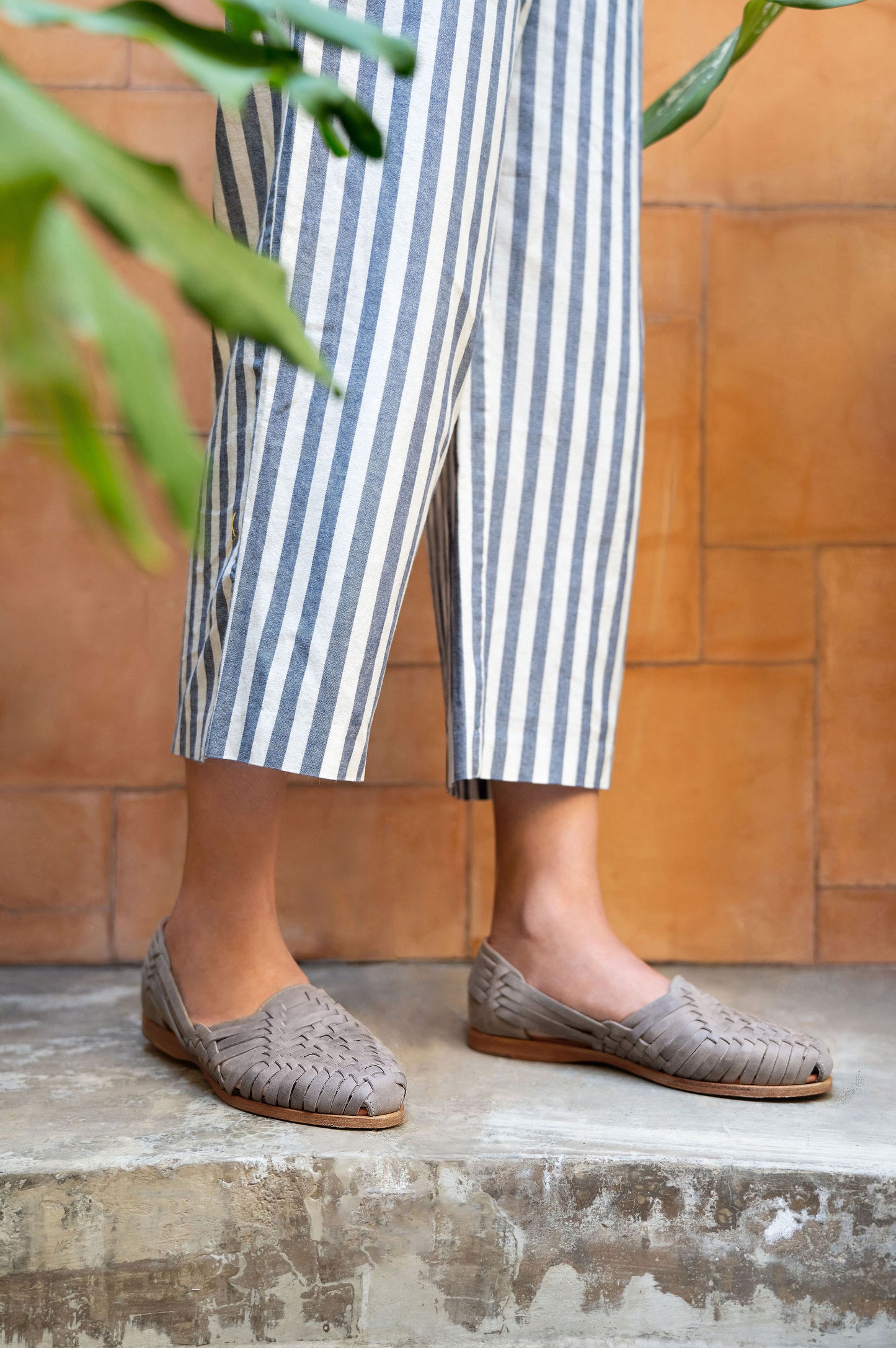 The Traditional - Stone Grey | Mexican Huarache Sandal