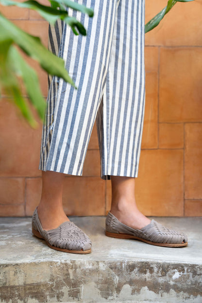 The Traditional - Stone Grey | Mexican Huarache Sandal