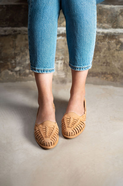 The Vintage - Tan | Mexican Huarache Sandal