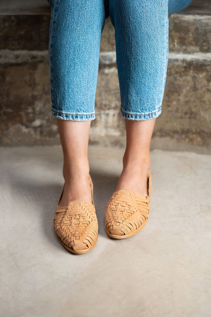 The Traditional - Tan | Mexican Huarache Sandal